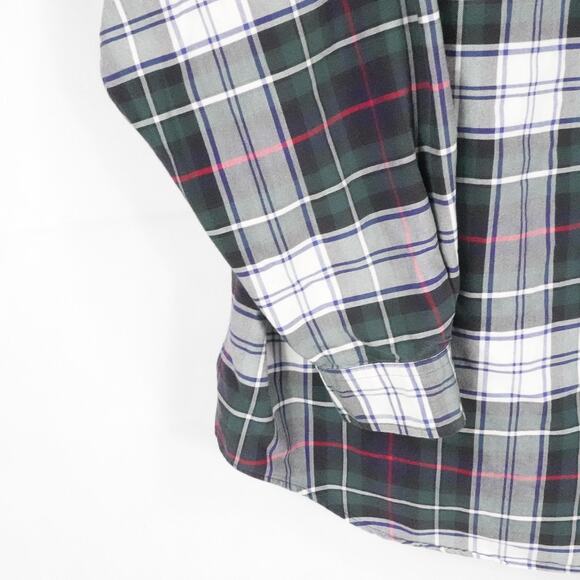 Ralph Lauren Shirt Men Extra Large Green Plaid Button Down Casual Classic Office - Picture 11 of 14